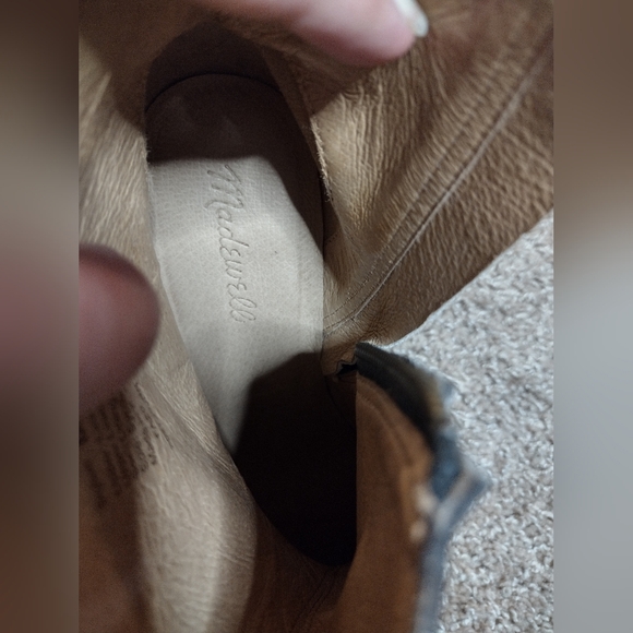 Madewell Snake Embossed Ankle Boots 8.5 - Picture 14 of 14